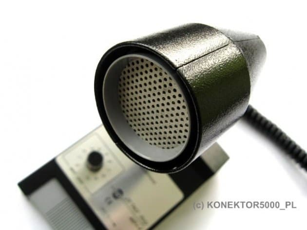 ZETAGI MB+4 mikrofon stołowy do CB radia, regulacja wzmocnienia, produkcja włoska