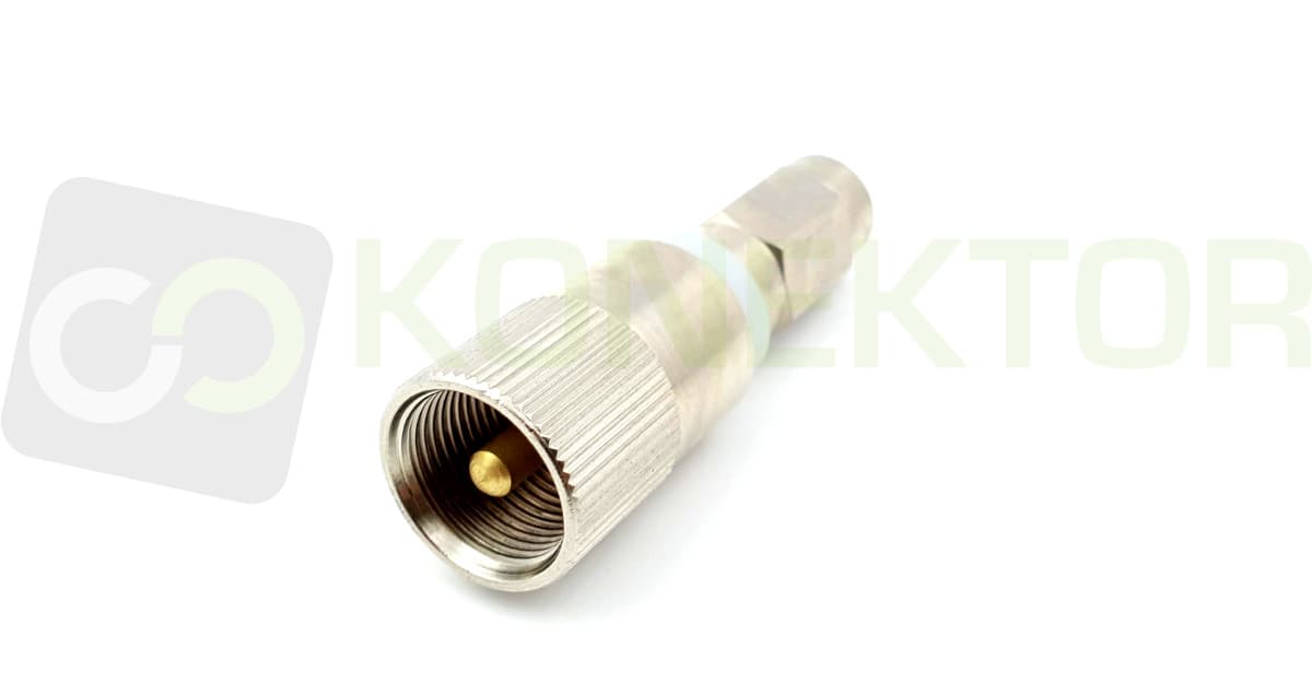 Adapter Magnum PL na 3/8 metalowy (UHF - 3/8) do anten z USA/UK, AMPRO