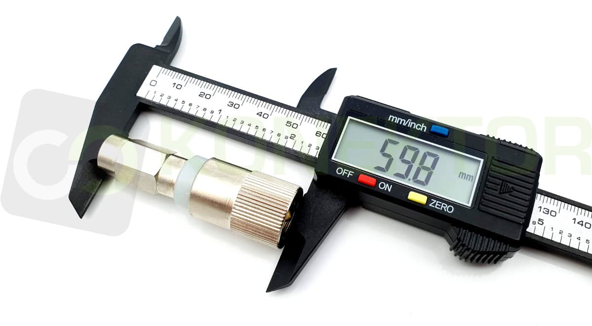 Adapter Magnum PL na 3/8 metalowy (UHF - 3/8) do anten z USA/UK, AMPRO