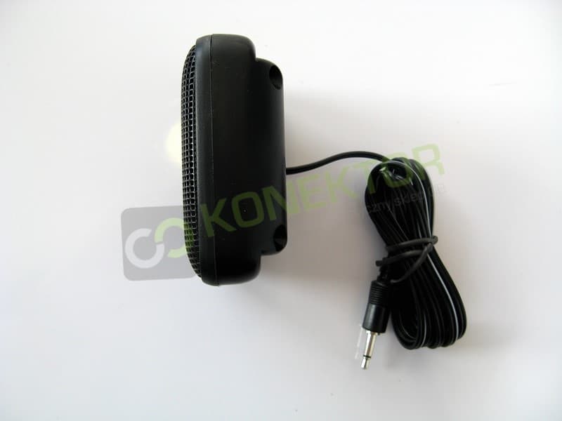 Mały wydajny głośnik do CB radia Albrecht CB-12 (kabel 170cm z wtykiem minijack, ramka)