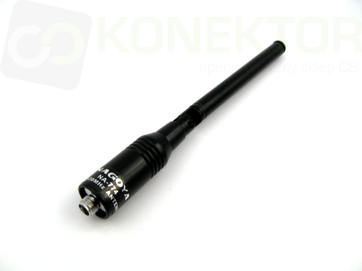 Nagoya NA-774 SMA-F 13-42cm teleskopowa antena VHF/UHF np. do Baofeng UV-5R, UV-82, T-57, skanery, SDR
