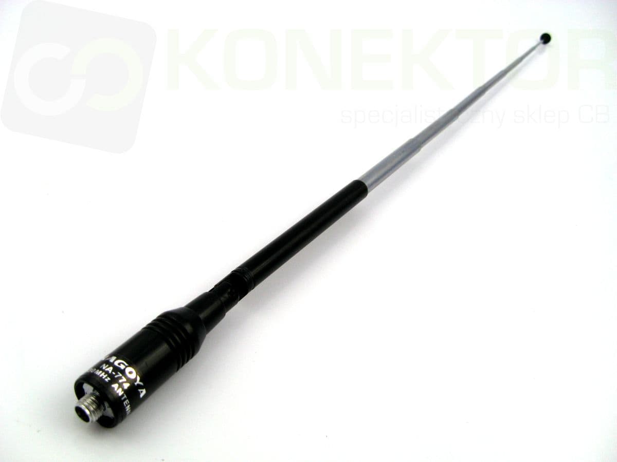 Nagoya NA-774 SMA-F 13-42cm teleskopowa antena VHF/UHF np. do Baofeng UV-5R, UV-82, T-57, skanery, SDR