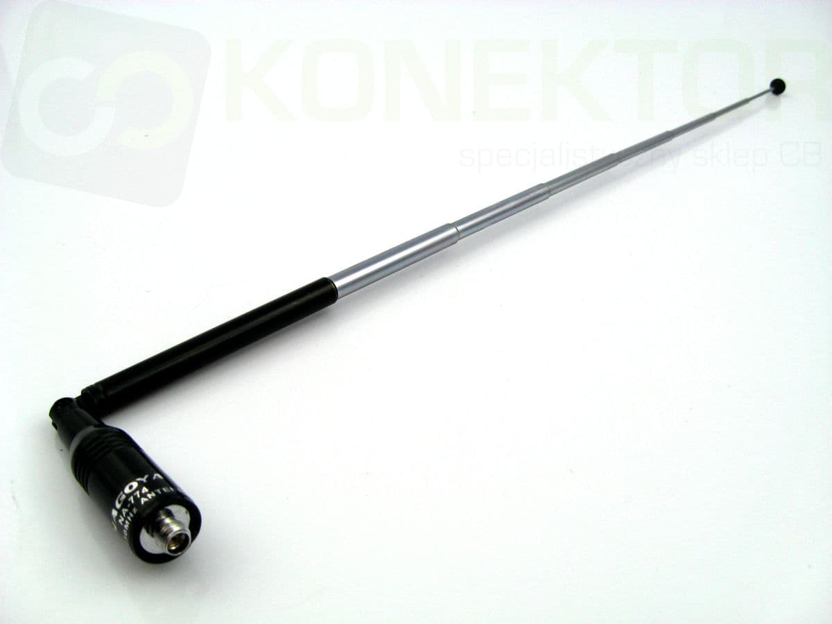 Nagoya NA-774 SMA-F 13-42cm teleskopowa antena VHF/UHF np. do Baofeng UV-5R, UV-82, T-57, skanery, SDR