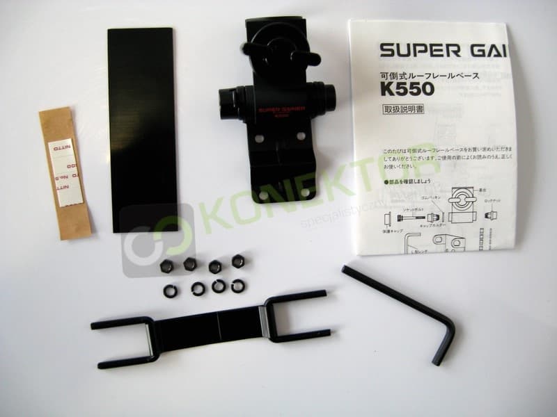 Diamond K550 SuperGainer (K-550) czarny uchwyt relingowy super wykonanie i design