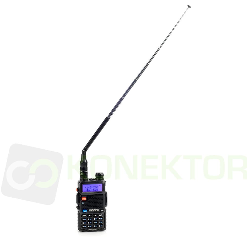Nagoya NA-774 SMA-F 13-42cm teleskopowa antena VHF/UHF np. do Baofeng UV-5R, UV-82, T-57, skanery, SDR