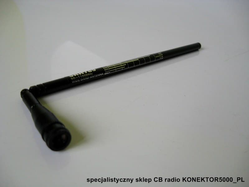 Diamond SRH789 antena teleskopowa szerokopasmowa do skanerów, odbiorników SDR - 95-1100MHz, SMA-M, długość 20-80cm