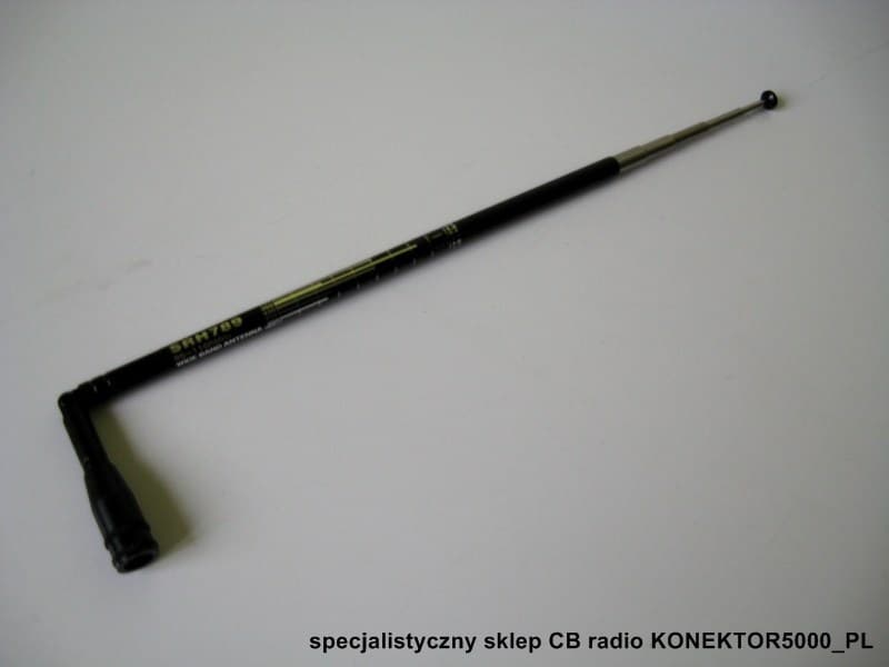Diamond SRH789 antena teleskopowa szerokopasmowa do skanerów, odbiorników SDR - 95-1100MHz, SMA-M, długość 20-80cm