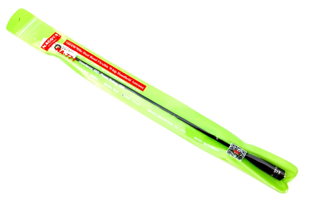 Oryginalna Nagoya NA-771 SMA-F Antena ręczna 40cm do duobanderów VHF/UHF np. do Baofeng UV-5R, UV-82