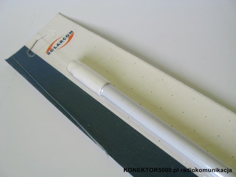 Solarcon Prowler 204 WHITE Antena CB montażowa helikalna 121cm montaż 3/8 - TOP LOADED * Made in USA *
