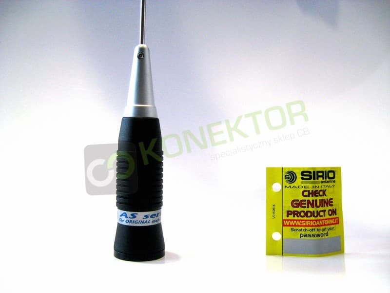 SIRIO AS-100 PL INOX Antena CB montażowa 102cm (Sirio AS100 do montażu PL na stałe)