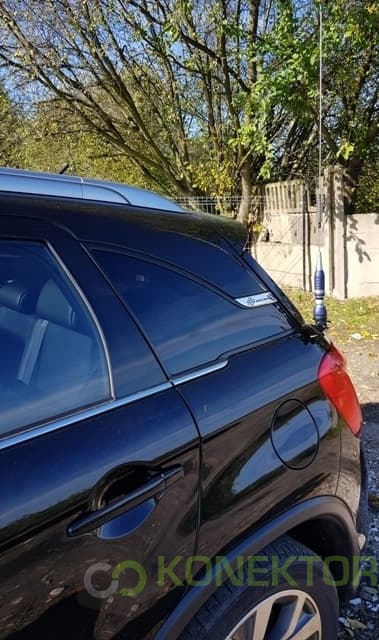 Diamond K413 czarny uchwyt bagażnikowy do anteny - super wykonanie i design