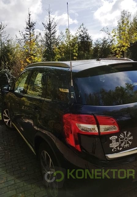 Diamond K413 czarny uchwyt bagażnikowy do anteny - super wykonanie i design