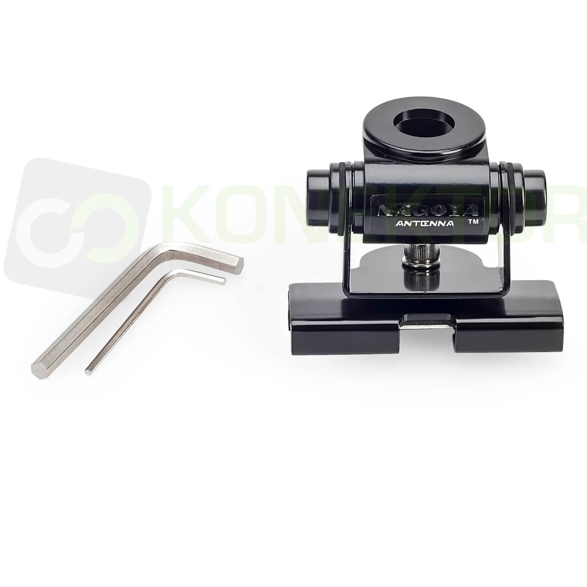 Nagoya RB-400V Black uchwyt bagażnikowy krawędziowy regulowany (czarny)