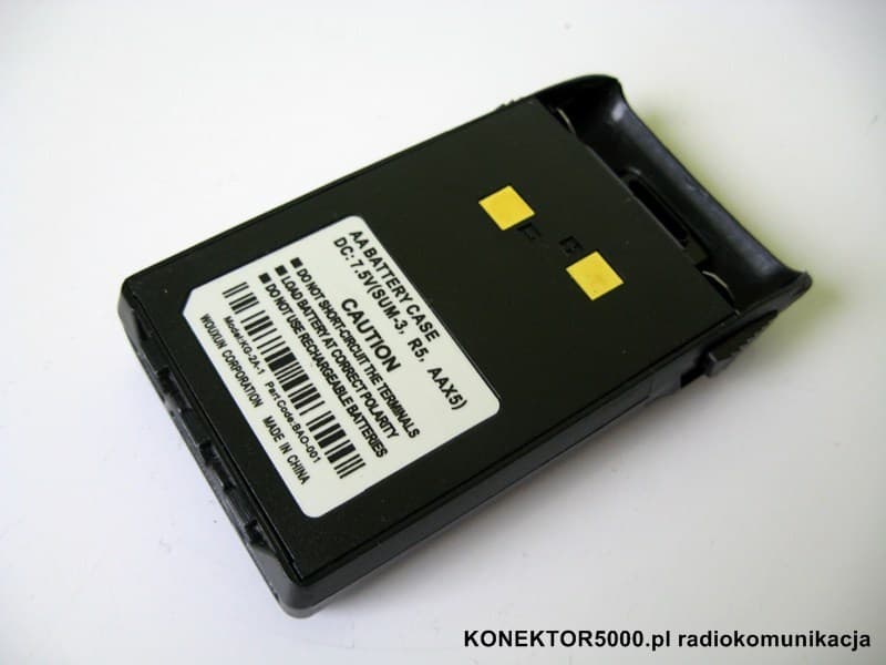 Pojemnik na baterie do radia Wouxun KG-UV1D KG-UV2D KG-UV6D (zasobnik 5xAA)