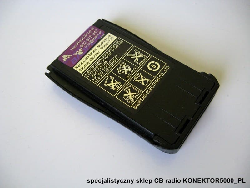 Bateria oryginalna do Baofeng UV-B5 UV-B6