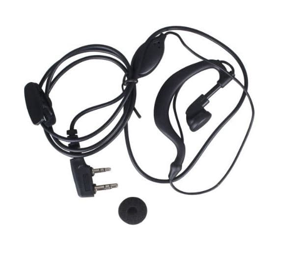 Mikrofonosłuchawka do Baofeng UV-5R, UV-82, BF-888-S, UV-B5, UV-B6, wtyk K Kenwood