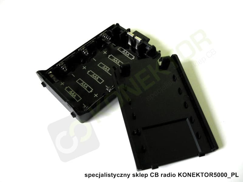 Pojemnik na baterie do Baofeng UV-5R, UV-5R HP, UV-8HX i podobnych (6x AAA)