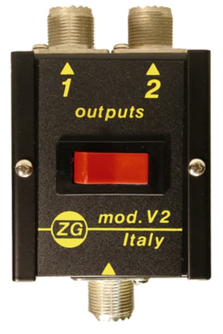 Przełącznik antenowy Zetagi V2 (0-30MHz) 2 gniazda