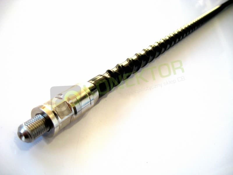 SIRIO TWIN LOG 4 montaż 3/8 Antena CB 125cm helikalna top loaded montażowa