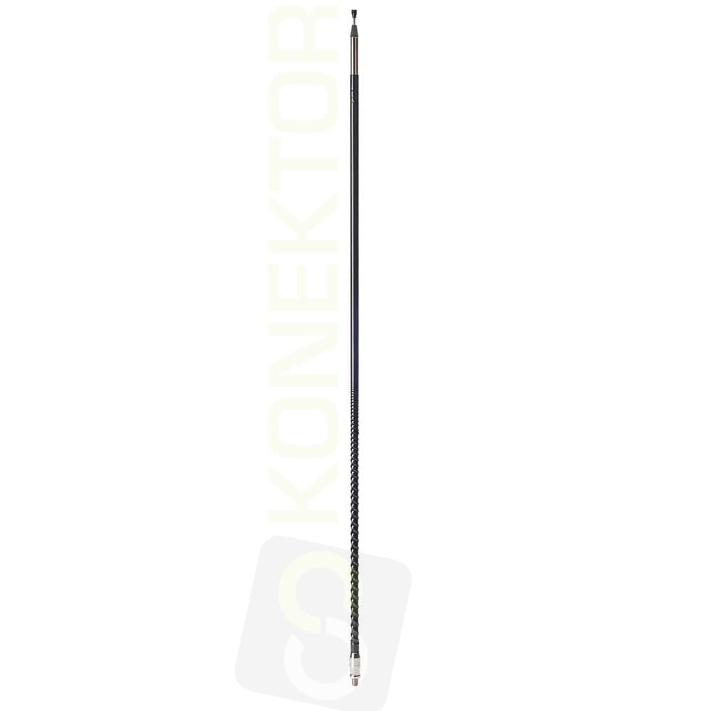SIRIO TWIN LOG 4 montaż 3/8 Antena CB 125cm helikalna top loaded montażowa
