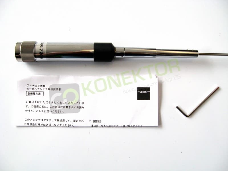 Diamond NR 770 H z cewką powietrzną 2m/70cm 100% ORYGINAŁ długość 100cm - antena VHF/UHF