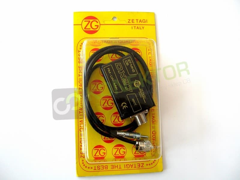 Zetagi DX27 spliter antenowy CB/FM - najlepszy na rynku - antena CB działająca jako FM