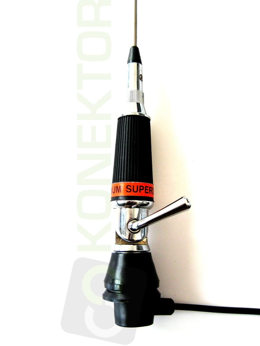 LEMM AT-73 MAGNUM SUPERSTAR z klamką Antena CB montażowa (do montażu) 195cm kabel 4m SZTYWNY PROMIENNIK