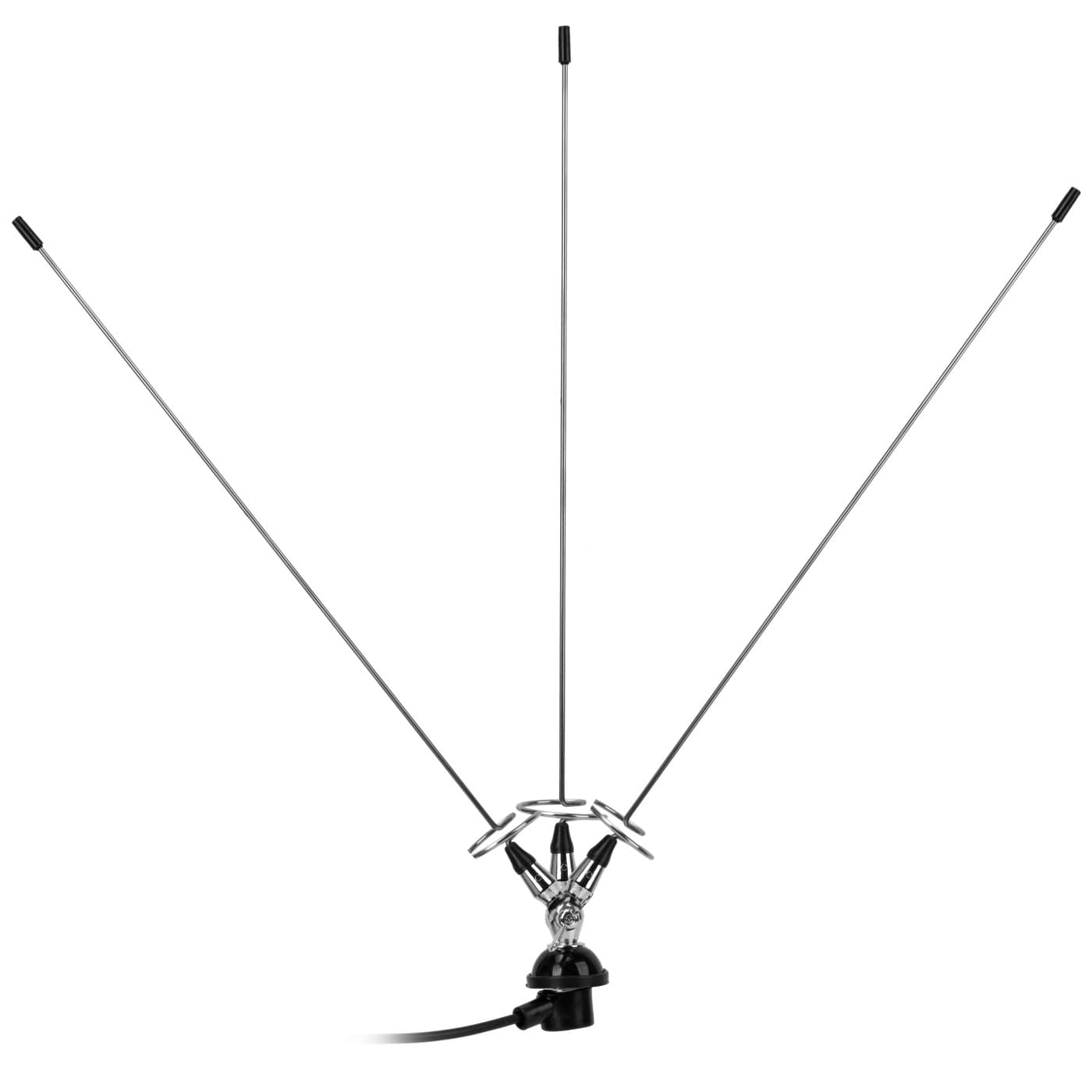 LEMM AT-09 Antena dual band VHF/UHF 144/430MHz - do radiotelefonu VHF, UHF, skanera, SDR, TAXI - długość 48cm