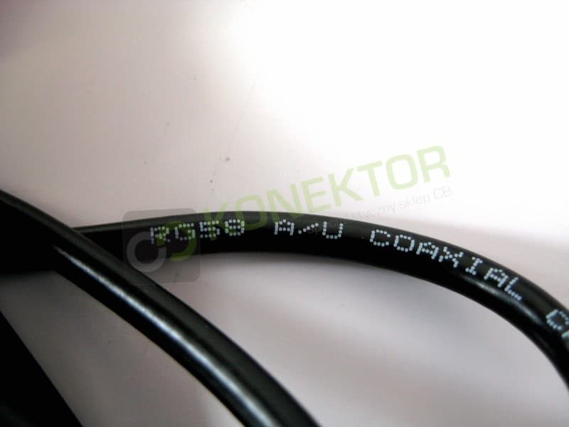 Oryginalny kabel RG58 4,50m do anten CB Sirtel Santiago 600 1200