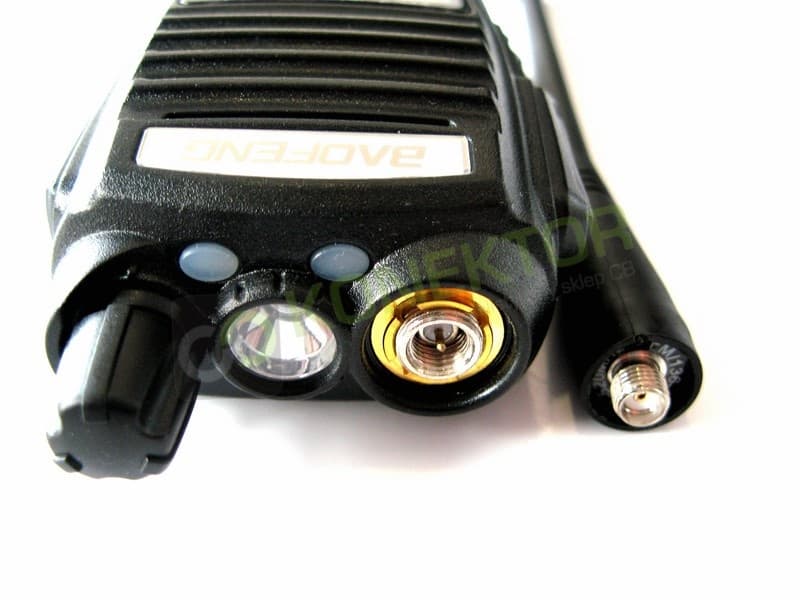 Oryginalna antena ręczna Baofeng VHF UHF długość 17cm SMA-F np. UV-5R, UV-82, UV-5RE, A-52
