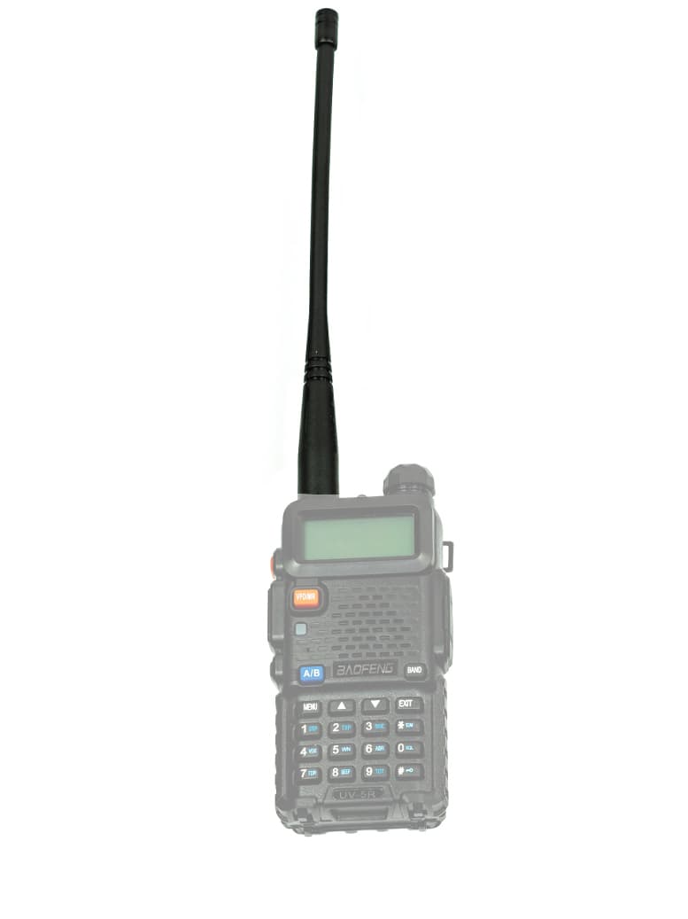 Oryginalna antena ręczna Baofeng VHF UHF długość 17cm SMA-F np. UV-5R, UV-82, UV-5RE, A-52