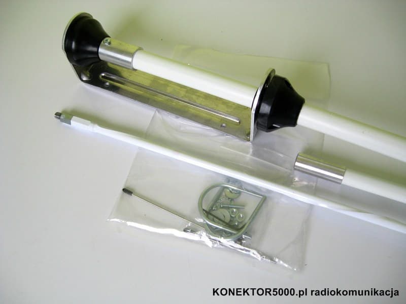 RADIORA FIBERGLASS 5/8 superwytrzymała antena bazowa CB/10m 5/8 fali z włókna szklanego