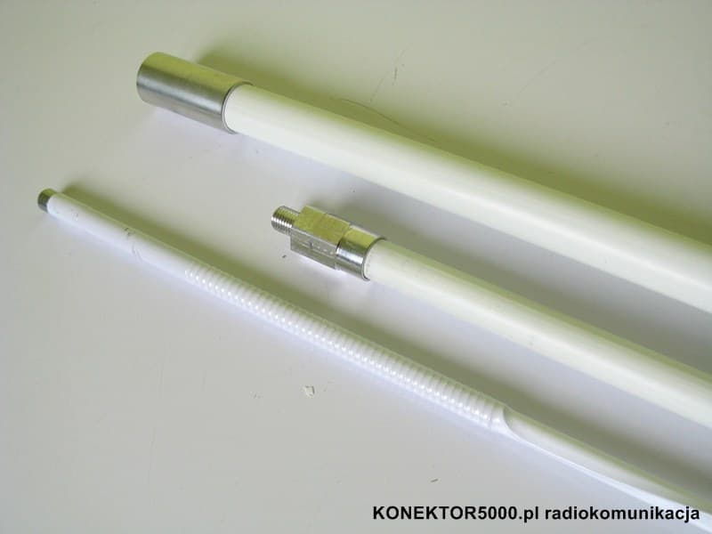 RADIORA FIBERGLASS 5/8 superwytrzymała antena bazowa CB/10m 5/8 fali z włókna szklanego