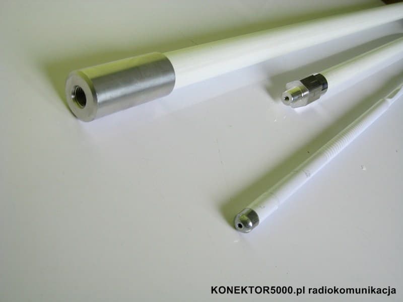 RADIORA FIBERGLASS 5/8 superwytrzymała antena bazowa CB/10m 5/8 fali z włókna szklanego