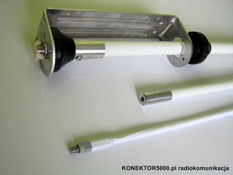 RADIORA FIBERGLASS 5/8 superwytrzymała antena bazowa CB/10m 5/8 fali z włókna szklanego