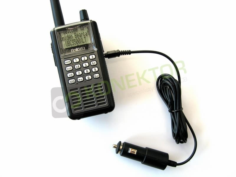 Ładowarka samochodowa 12V Uniden UBC 3500 XLT UBC72XLT UBC69XLT UBC92XLT (zasilacz samochodowy)