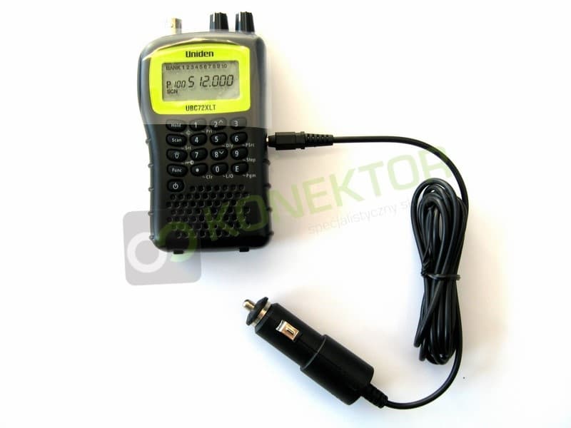 Ładowarka samochodowa 12V Uniden UBC 3500 XLT UBC72XLT UBC69XLT UBC92XLT (zasilacz samochodowy)