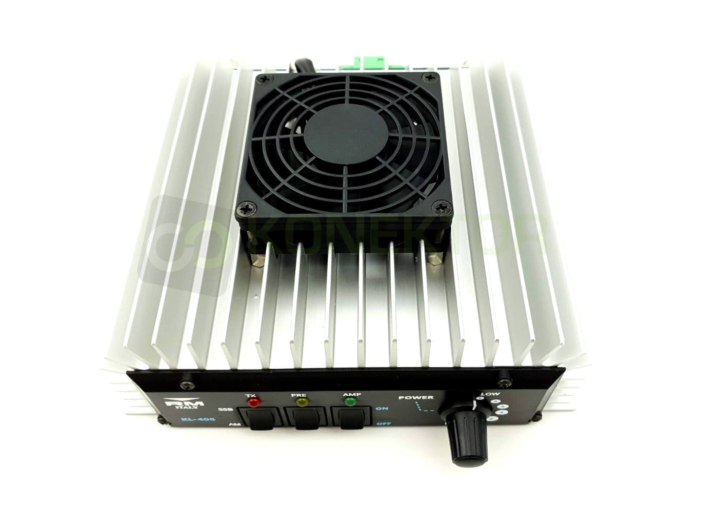 RM KL 405 V z wentylatorem - wzmacniacz mocy HF 200W Made in Italy (RM KL405V)
