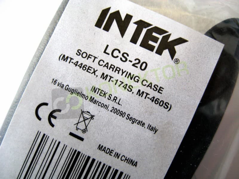 Oryginalny materiałowy pokrowiec do Intek MT-446 EX MT-446 ET i podobnych (Intek LCS-20)