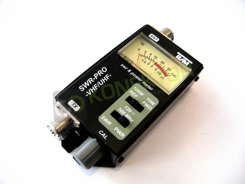 TEAM SWR-PRO VHF/UHF 120-500MHz kalibrowany miernik SWR oraz mocy - reflektometr