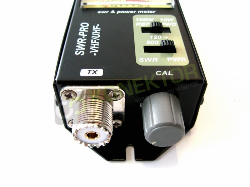 TEAM SWR-PRO VHF/UHF 120-500MHz kalibrowany miernik SWR oraz mocy - reflektometr