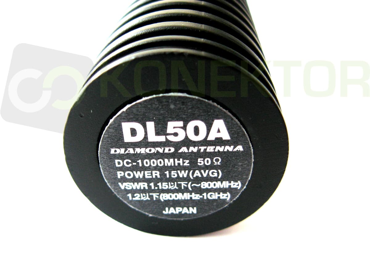 Sztuczne obciążenie DC-1GHz Diamond DL-50-A 100W wtyk M (UC-1) np. do pomiaru mocy radia (Diamond DL-50A dummy load)