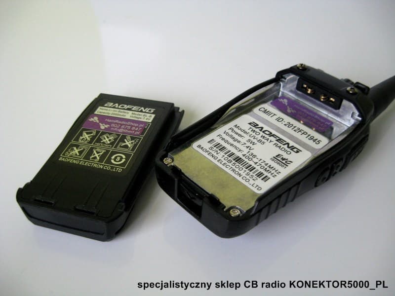 Baofeng UV-B5 (UVB5) duobander 2m / 70cm