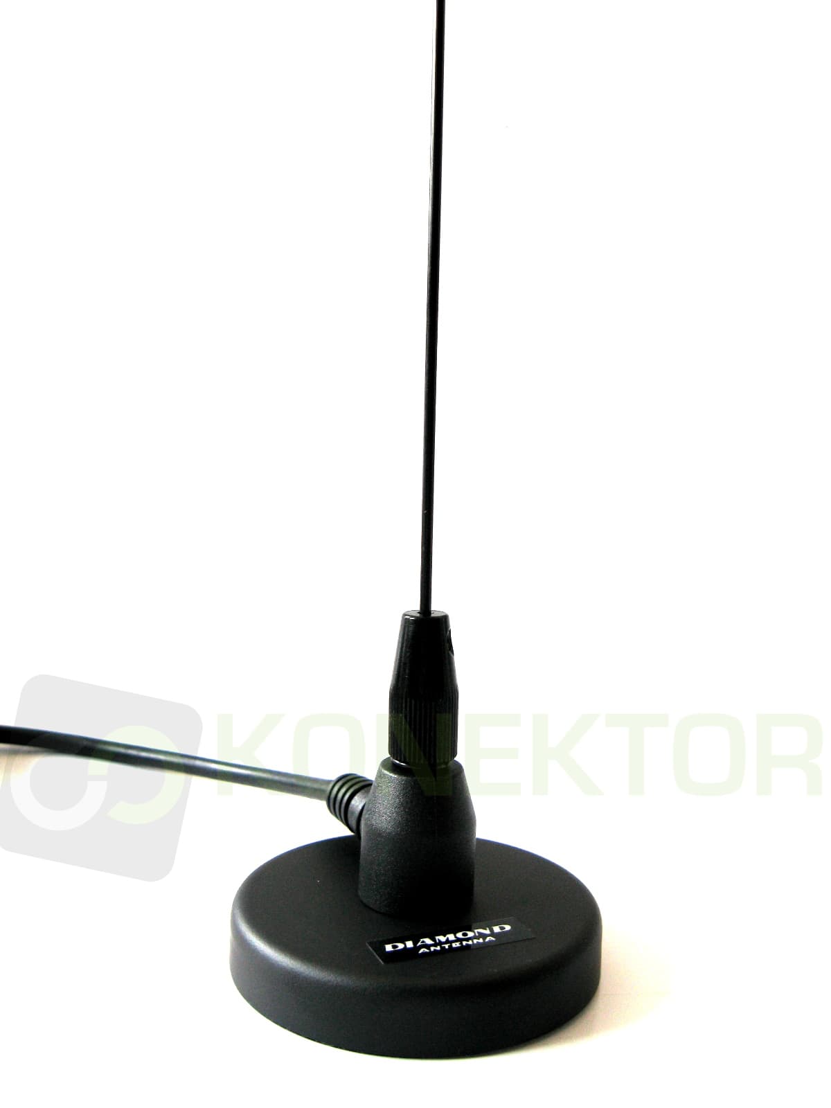 Diamond MC100 DYSKRETNA antena VHF 134~174MHz długość 44-57cm, podstawa magnetyczna z kablem 4m