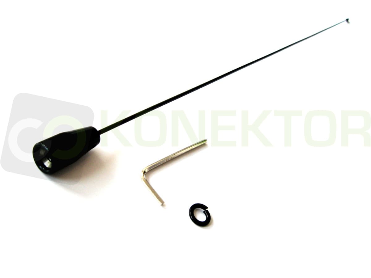 Diamond MC100 DYSKRETNA antena VHF 134~174MHz długość 44-57cm, podstawa magnetyczna z kablem 4m