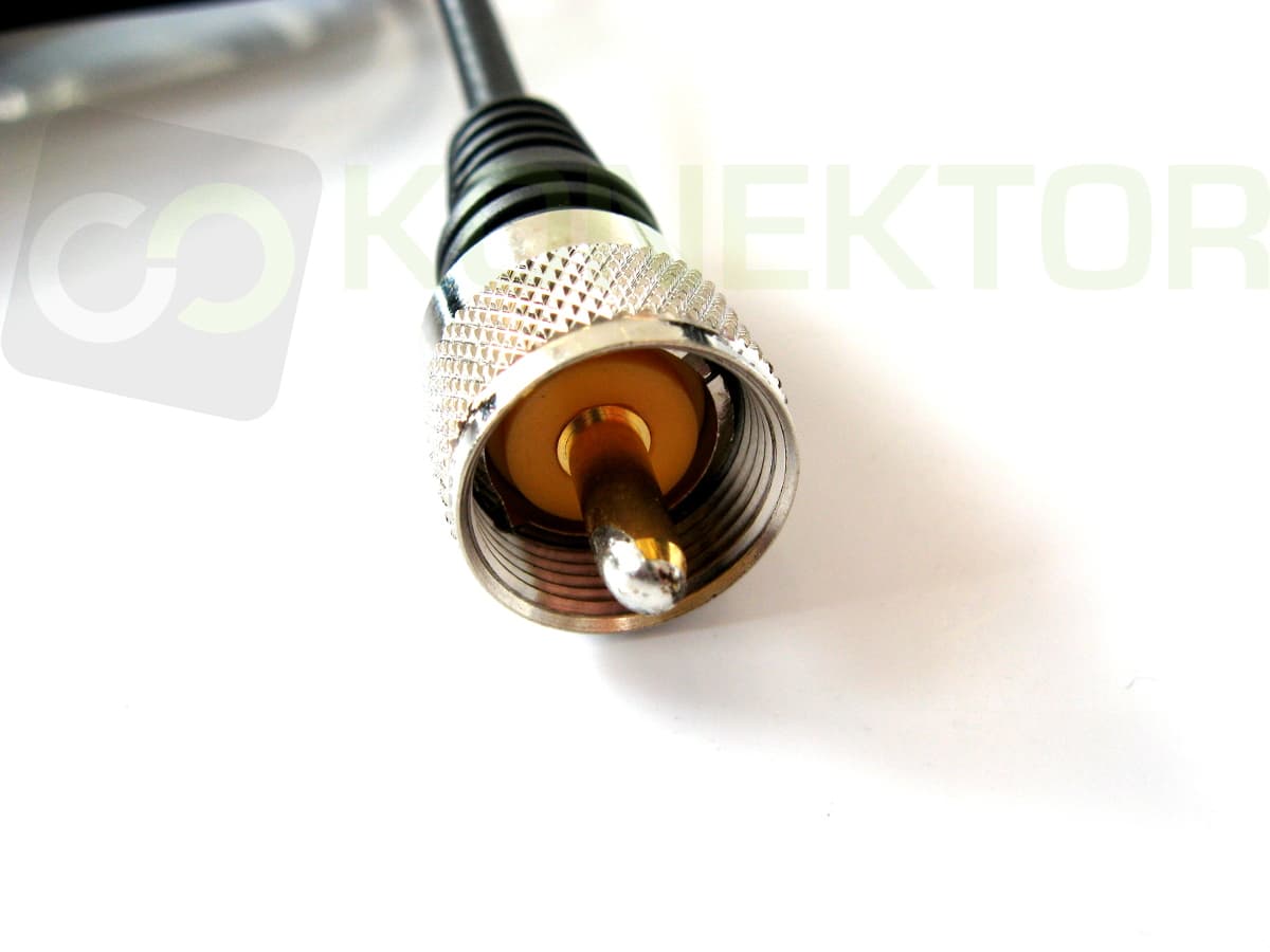 Diamond MC100 DYSKRETNA antena VHF 134~174MHz długość 44-57cm, podstawa magnetyczna z kablem 4m