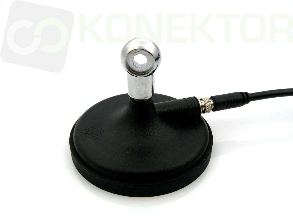 Adapter przejściówka gniazdo M6 / oczko DV wersja krótka do VOLVO, SCANIA, MAN, Mercedes Actros, podstawa Pirat