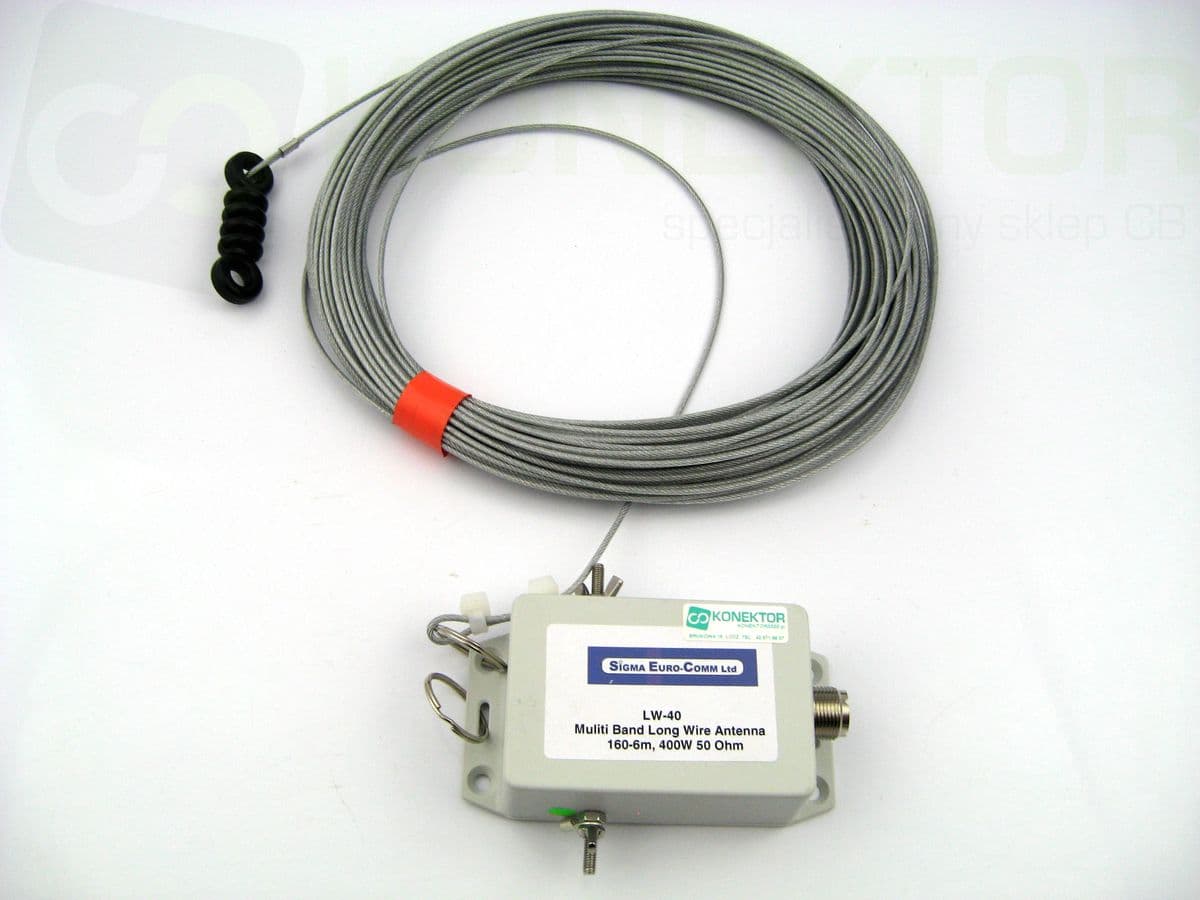 Sigma LW-40 Longwire 1.8-52MHz - długość 40m - antena linkowa KF long wire