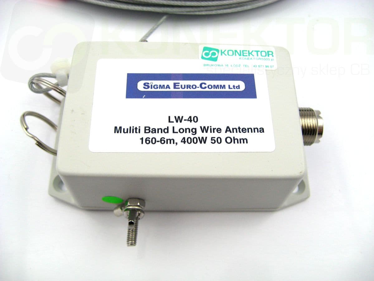 Sigma LW-40 Longwire 1.8-52MHz - długość 40m - antena linkowa KF long wire