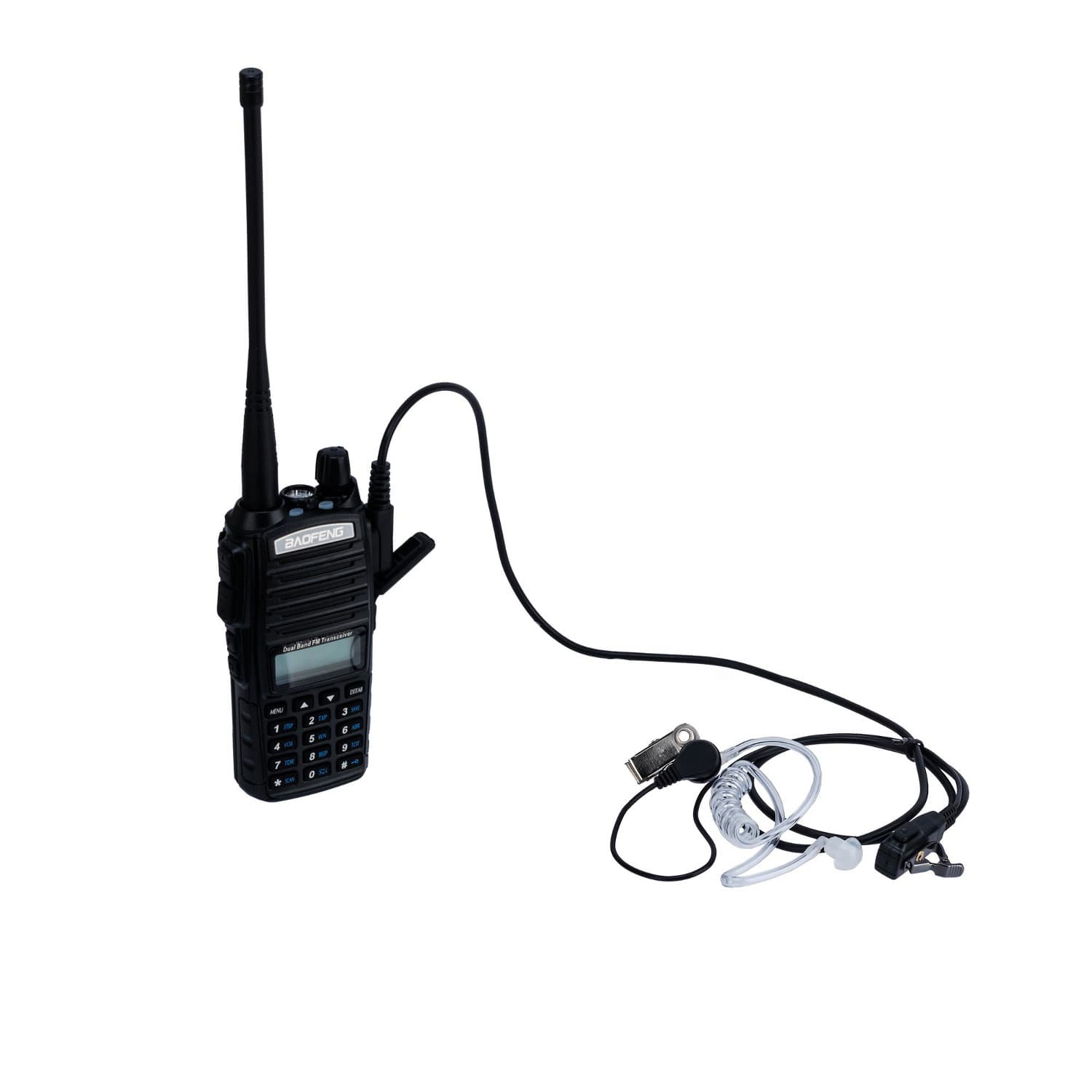 RADIORA MIC-KEN1 mikrofonosłuchawka z fonowodem 2-pin Kenwood np. Baofeng UV-5R, UV-82, BF-888-S, TYT TH-UV88, Wouxun itp.